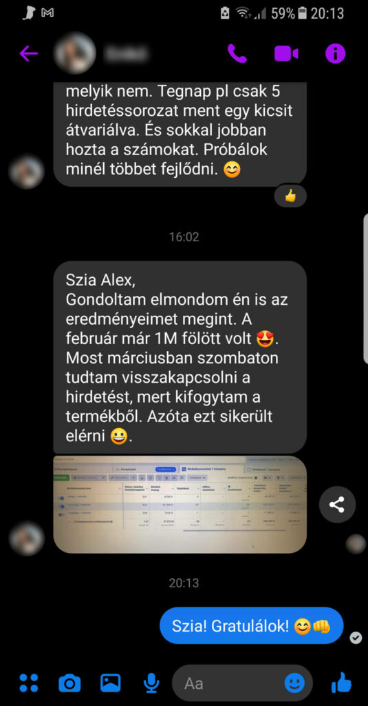 Az első milliós hónap - Kamarás Alex vélemények